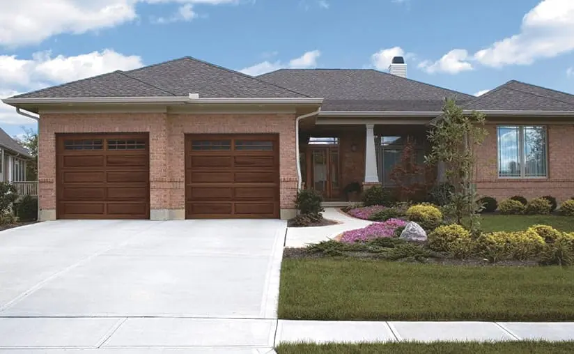 wood garage doors