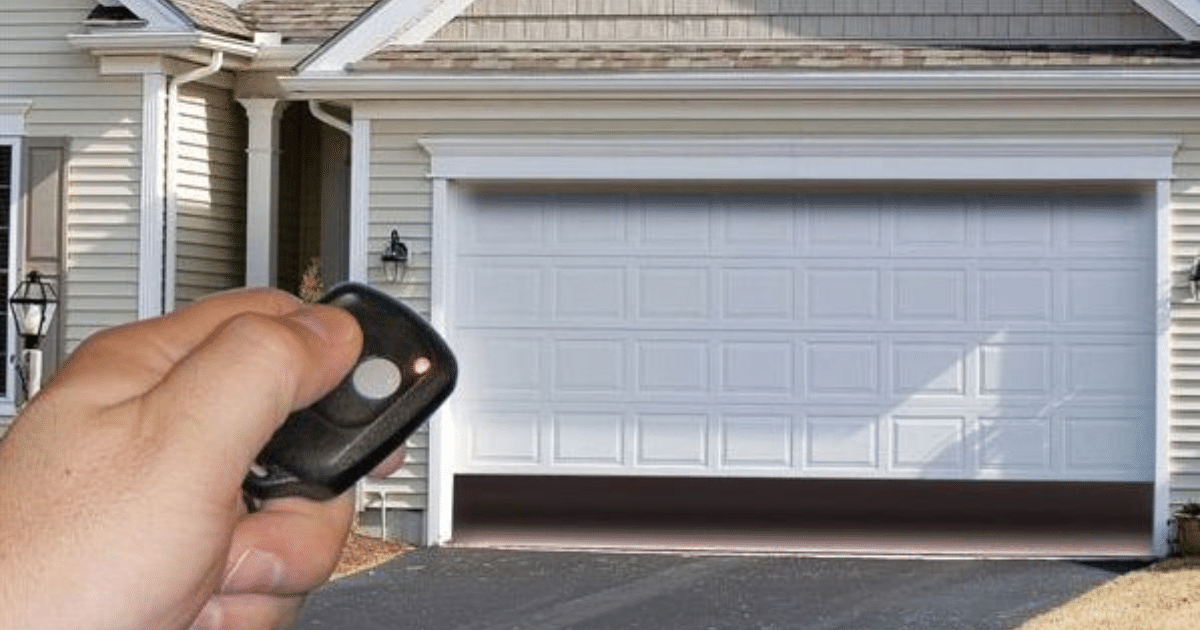 remote for a garage door
