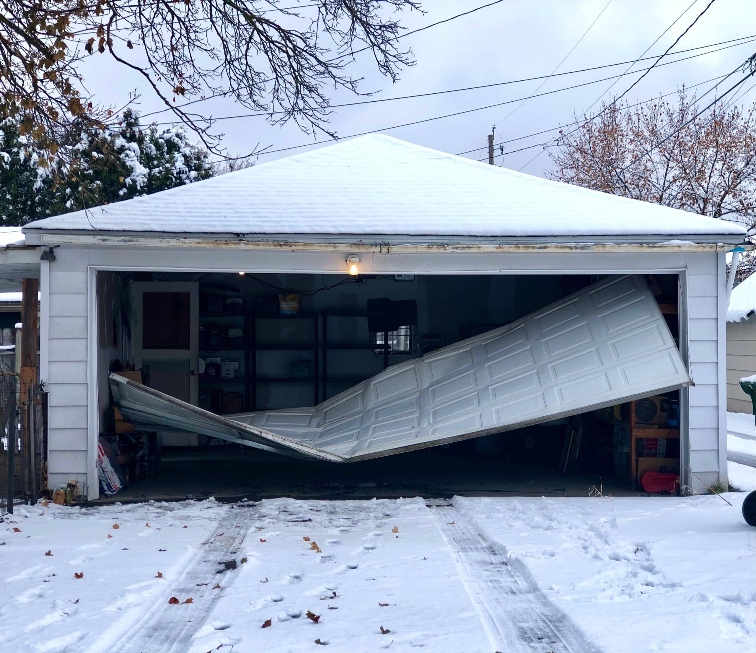 Garage Door in need of repair