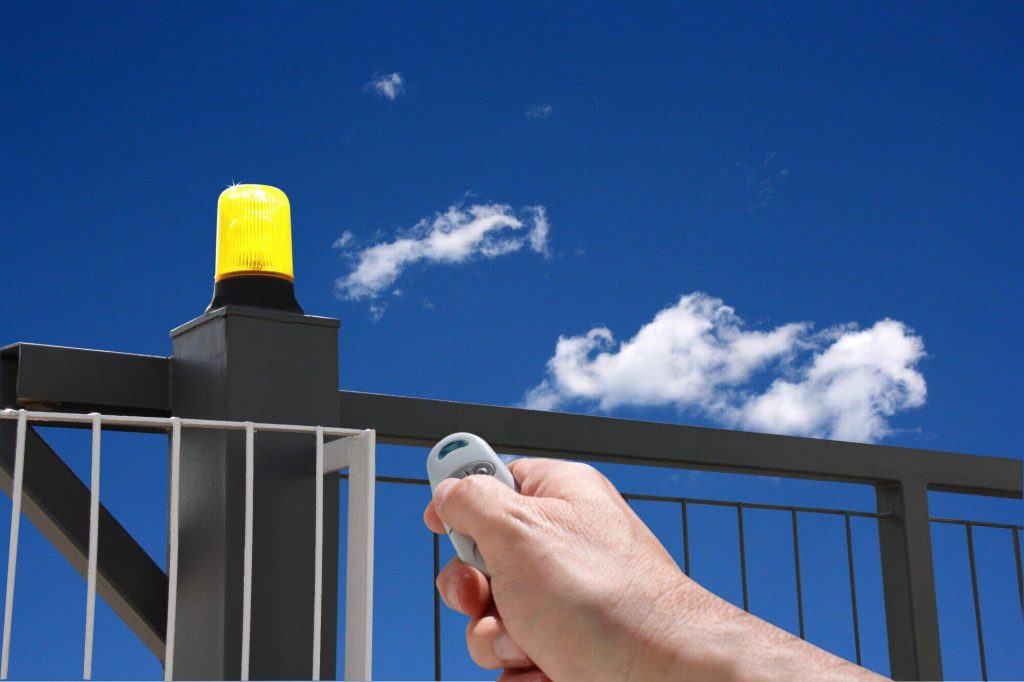 automatic gate installation